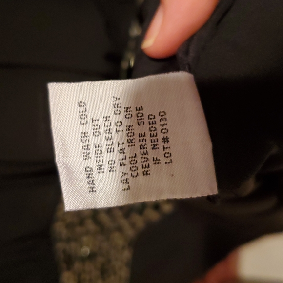 Beaded dressy black halter top - Picture 4 of 5